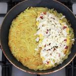 Frittata di patate farcita