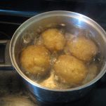 Gnocchi verdi con gamberetti