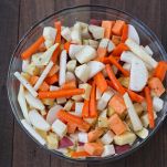 Insalata di verdure arrostite