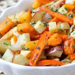 Insalata di verdure arrostite