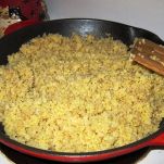 Miglio al timo con patate dolci e carote