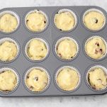 Muffins ai mirtilli ed arance