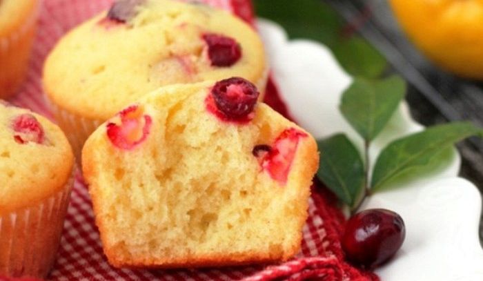 Muffins ai mirtilli ed arance