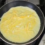 Omelette vegetariana