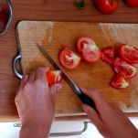 Peperoni ripieni di arista e funghi