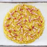 Pizza di patate ed uova