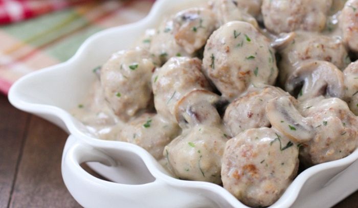 Polpette alla Stroganoff
