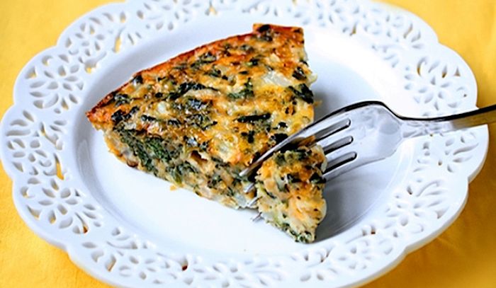 Quiche di spinaci