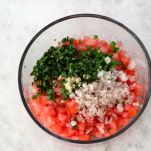 Salsa di pomodori crudi