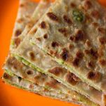 Schiacciata alla crema di piselli