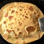 Schiacciata alla crema di piselli