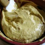 Triplo disco di cioccolato con crema di pistacchio