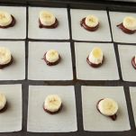 Wonton di banana e Nutella