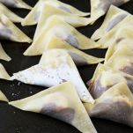 Wonton di banana e Nutella