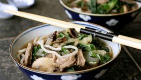 Zuppa con bocconcini di carne