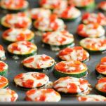 Bocconcini di zucchine a pizza