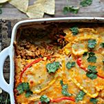 Casseruola di pollo alla messicana