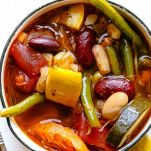 Minestrone di ortaggi
