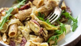 Pasta alla calabrese con carciofi e finocchi