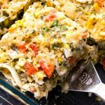 Riso al forno con il pollo