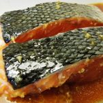 Salmone glassato all&#8217;arancia