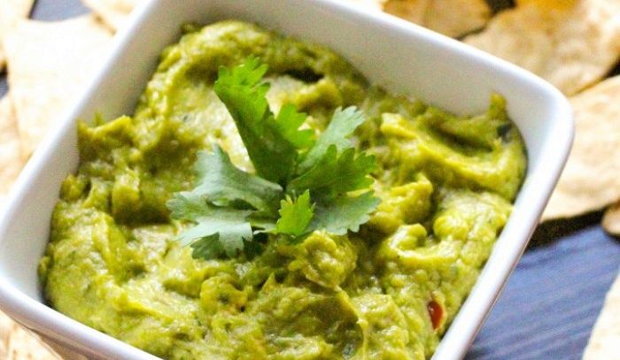 Salsa guacamole al limone