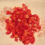 Crostata vegana con marmellata di fragole