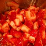 Crostata vegana con marmellata di fragole