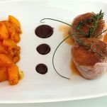 Filetto di maiale al lardo di Colonnata