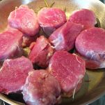 Filetto di maiale al lardo di Colonnata