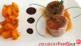 Filetto di maiale al lardo di Colonnata