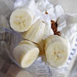 Frappè di banane e fragole