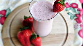 Frappè banane e fragole