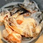 Gamberetti in crosta con salsa aioli