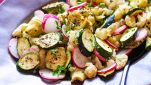 Ricetta Insalata di carciofi, zucchine e cavolfiori arrostiti