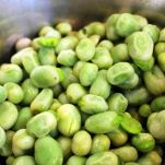 Linguine zucchine e fave