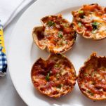 Minipizze di tortillas
