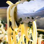 Pasta rucola pomodorini e gamberetti