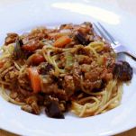 Salsa bolognese vegana