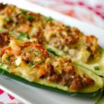 Zucchine farcite al tonno