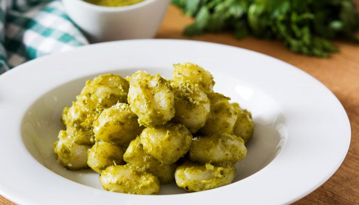 Gnocchi al pesto