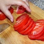 Caprese con melanzane arrostite