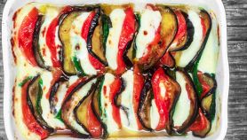 Caprese di melanzane arrostite