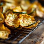Chips di zucchine pronte