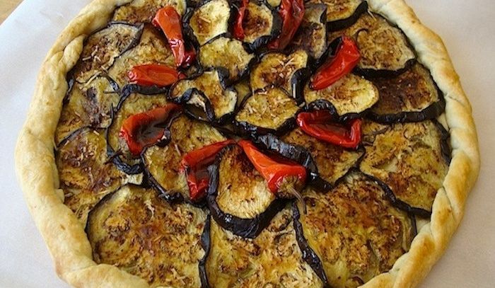 Crostata di melanzane