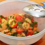 Farfalle alle cozze e gamberi