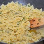 Farfalle alle cozze e gamberi