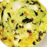 Frittata di zucchine e feta