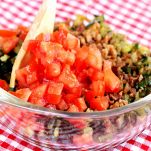 Funghi farciti alle zucchine