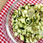 Funghi farciti alle zucchine